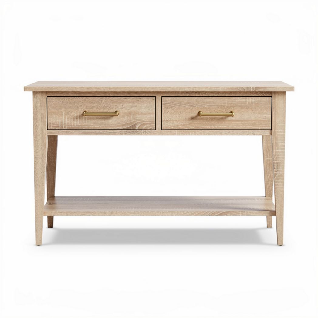 Wooden Console Table for Entryway or Living Room Storage – 120 x 40 x 75cm