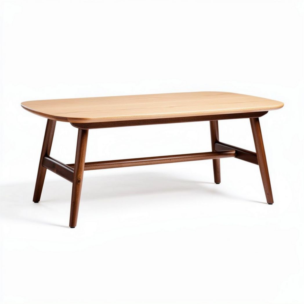 Wooden Coffee Table for Living Room Use, Made of Solid Wood, 120 x 70 x 40cm