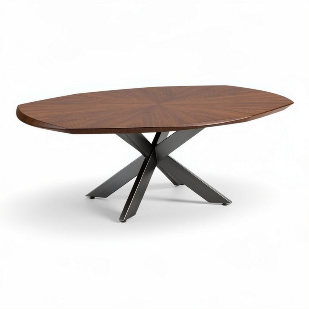 Solid Wood Dining Table for Meal Preparation and Dining – 200 x 100 x 75cm