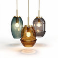 Glass Pendant Light Fixture – Suitable for Home or Office Use – Glass Material – 20 x 20 x 30cm
