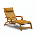 Metal Lounge Chair for Outdoor Relaxation with Cushion – 150 x 70 x 90cm